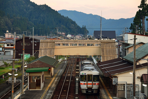 飛騨高山行き列車