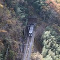 Photos: トンネル坑口から飯田線列車