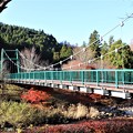 巴川に架かる香恋吊り橋
