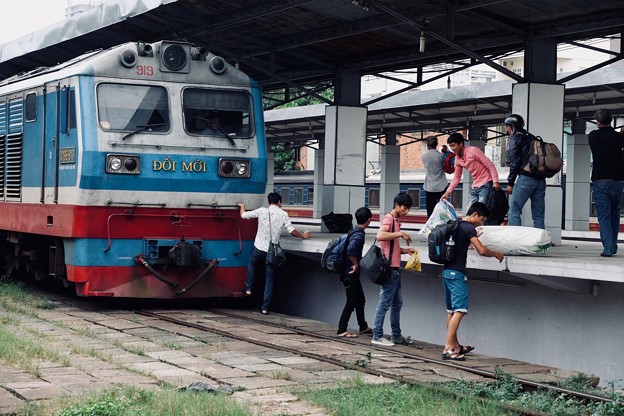 再びサイゴン駅へ-Ho Chi Minh, Viet Nam