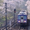 さくら列車-京都府笠置町：JR笠置駅