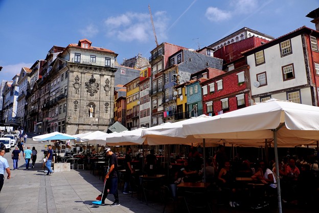 オープンカフェ-Porto, Portugal