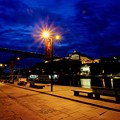 ドウロ川の夜明け-Porto, Portugal