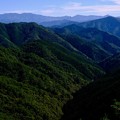 果てしなき山並み-奈良県野迫川村