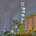 川崎工場夜景【HDR】