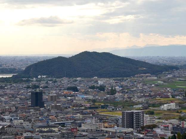 日本ラインうぬまの森：眺望の丘から見た景色 - 3（伊木山）