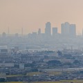 日本ラインうぬまの森：展望塔広場から見た景色 - 11（名駅ビル群）