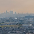 日本ラインうぬまの森：展望塔広場から見た景色 - 31（名駅ビル群と小牧山）