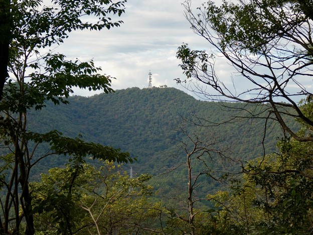日本ラインうぬまの森：陰平山山頂付近から見た明王山展望台 - 1
