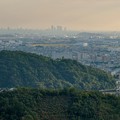 日本ラインうぬまの森：眺望の道から見た景色 - 9（名駅ビル群）