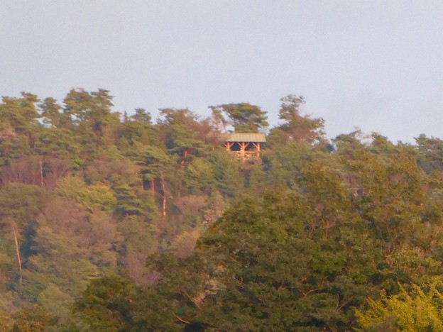 犬山橋から見た景色 - 7：継鹿尾山の展望台