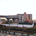 解体工事中の旧・桃花台線桃花台東駅近くの高架（2022年1月14日）- 1