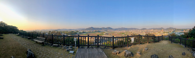 名勝木曽川展望台 - 8：展望台から見た景色（パノラマ）