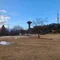 すっかり雪が消えてた桃花台中央公園 - 2