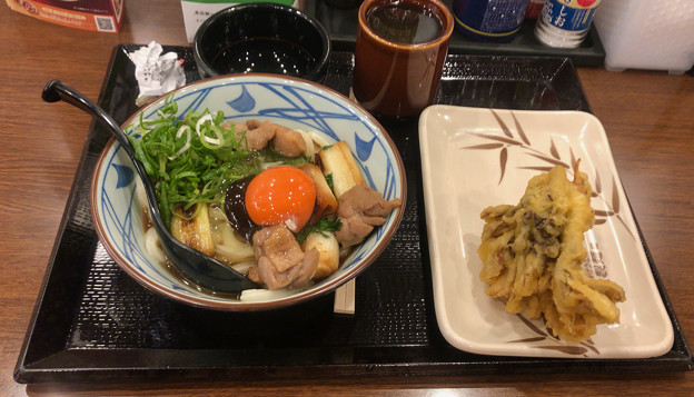 丸亀製麺 鴨すきうどん - 1