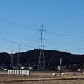 Photos: 田園の鉄塔（2月24日）