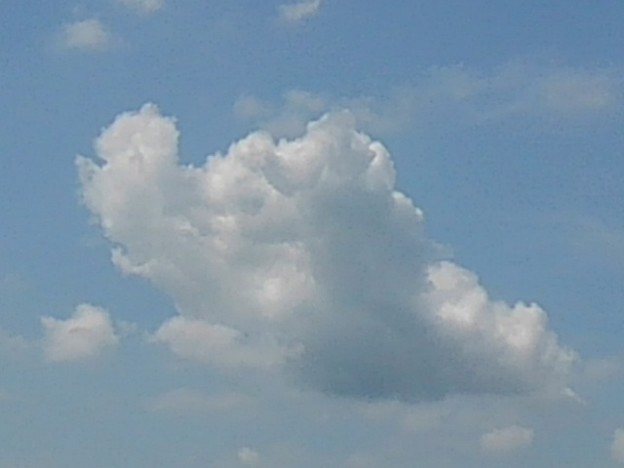 大きめの雲（8月27日）