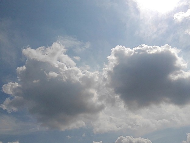 大きな雲コンビ（9月15日）