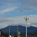 Photos: 駐車場から見えた山（10月6日）