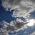 Photos: 太陽を隠した雲もある青空（10月14日）