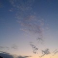 夕方の鱗雲（10月31日）