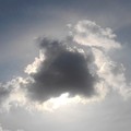 Photos: 太陽を隠した雲（11月1日）