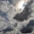 Photos: 太陽を隠した雲（11月8日）