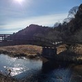 Photos: 川崎城跡公園の橋と川の景色（1月19日）