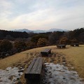Photos: 那須野が原公園の丘の上のベンチ（1月23日）