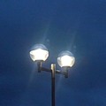 2個の街灯（3月26日）