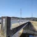 橋と奥に見える鉄塔（3月24日）