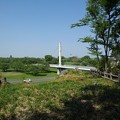 ゆうゆうパークの丘の上から見えた陸橋（5月4日）