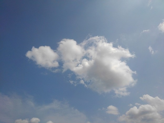 青空と雲（6月17日）