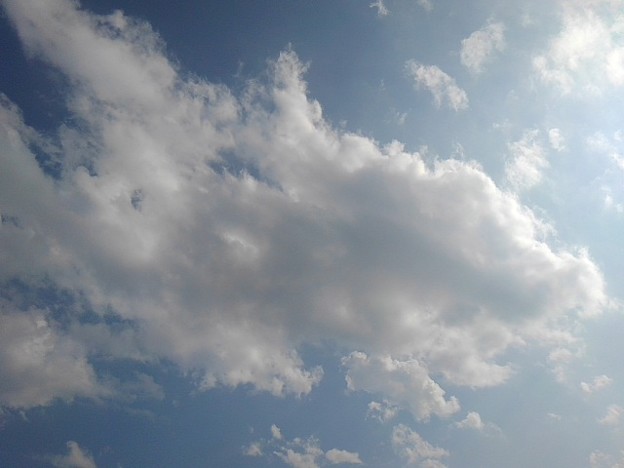 大きめの雲（6月17日）