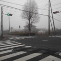 Photos: 霧のある交差点（11月22日）