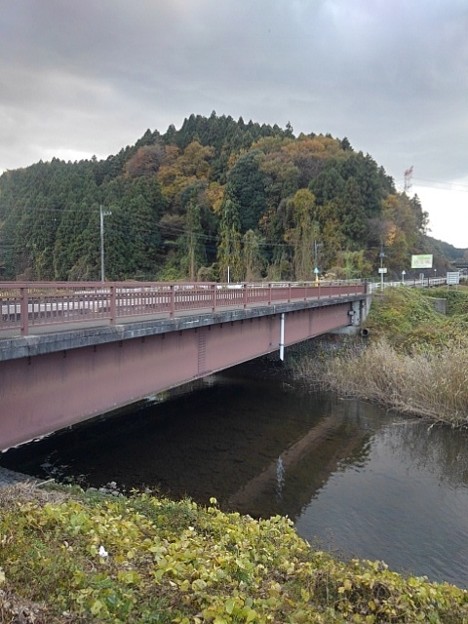 Photos: 川崎城跡近くの橋（11月16日）