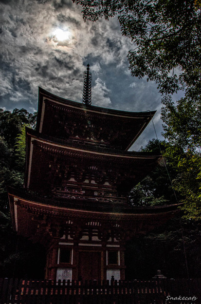 三重塔 - 霊山寺 （奈良）