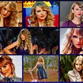 Beautiful Blue Eyes of Taylor Swift(11187) Collage