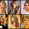 Photos: Beautiful Blue Eyes of Taylor Swift(11209) Collage