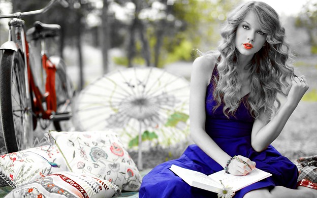 Beautiful Blue Eyes of Taylor Swift(11258)