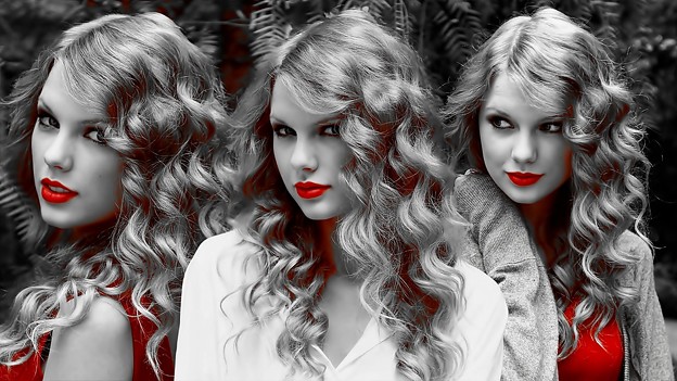 Beautiful Blue Eyes of Taylor Swift(11262)