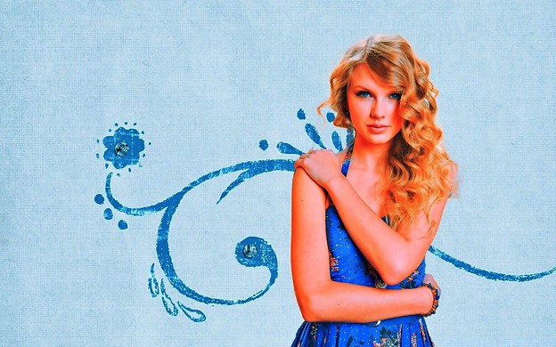 Beautiful Blue Eyes of Taylor Swift(11264)