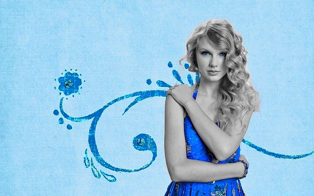 Beautiful Blue Eyes of Taylor Swift(11265)