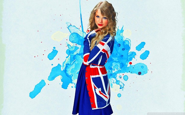 Beautiful Blue Eyes of Taylor Swift(11330)