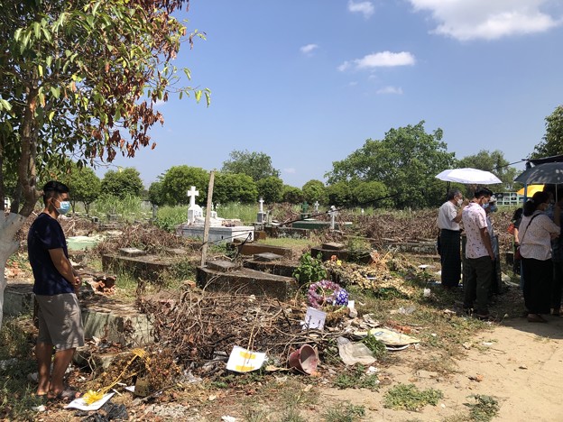クリスチャンのお葬式at YANGON (7)