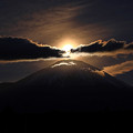 雲の中のパール富士