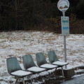 Photos: 雪のバス停