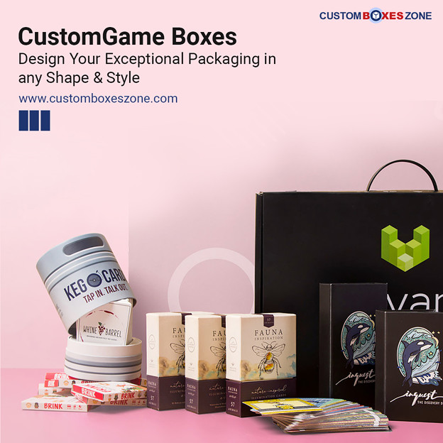Get 30% on Custom Game Boxes