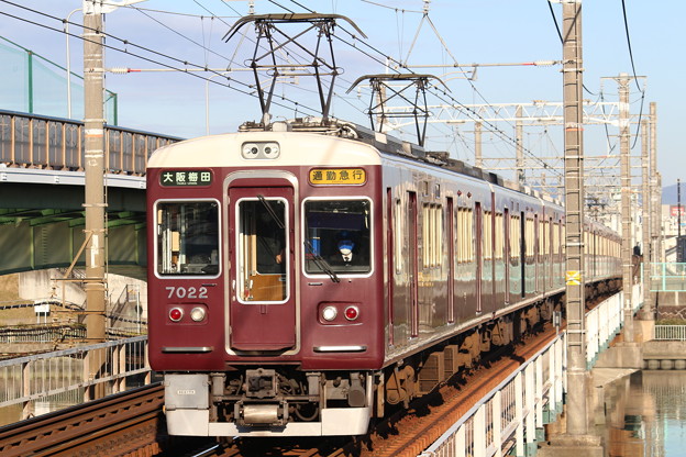 阪急7000系C#7022×8R