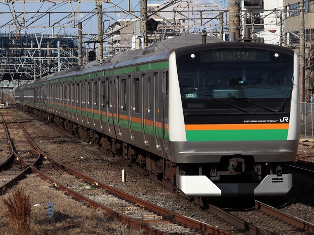 東海道線E233系3000番台　U220＋K-31編成